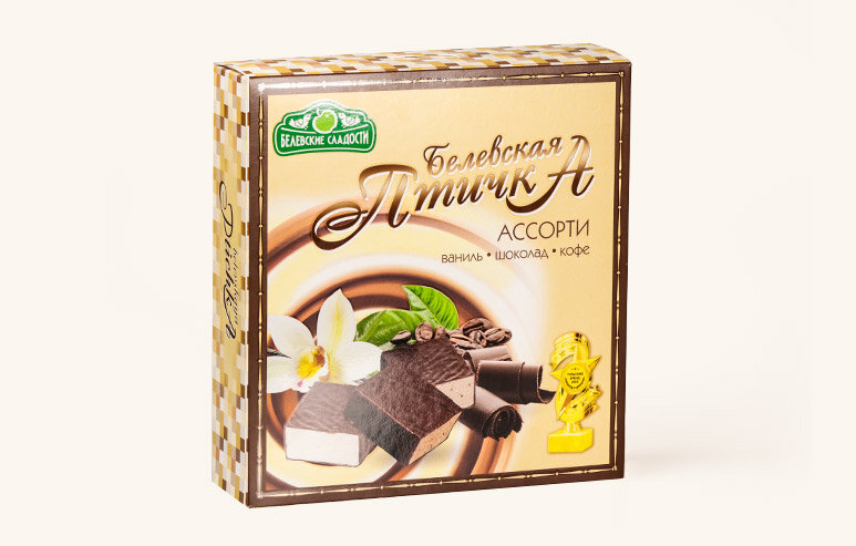  Конфеты "Белевская птичка"  300г ассорти  в Дальнегорске