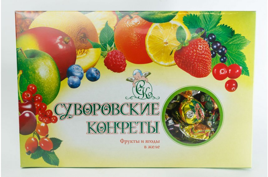  Суворовские конфеты желейные 500г в Дальнегорске