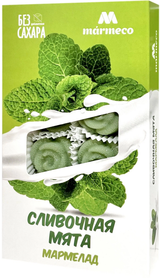  Мармелад без сахара  "Сливочная мята" 180г  в Дальнегорске