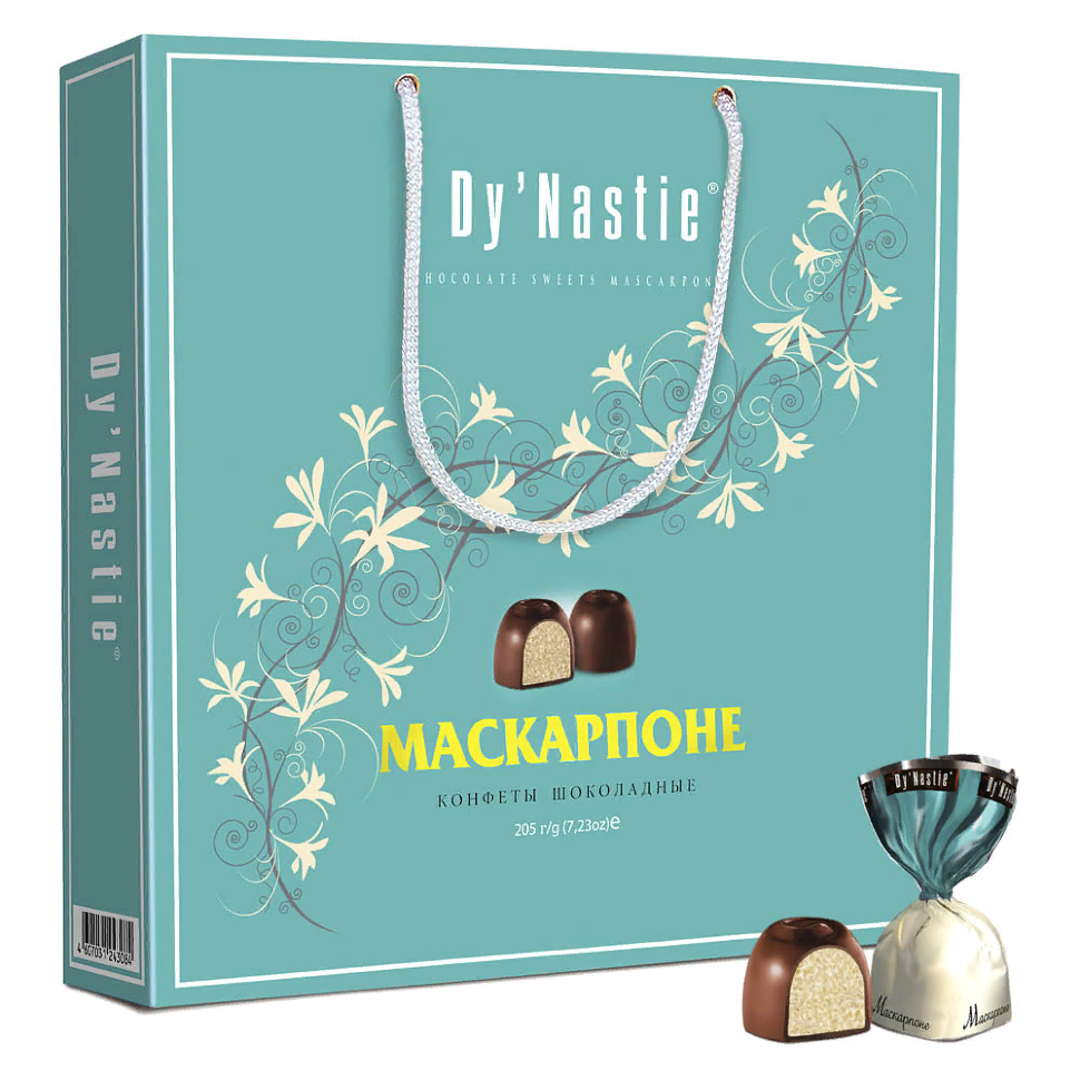  Династия Сумка 170г Конфеты "Маскапроне" в Дальнегорске